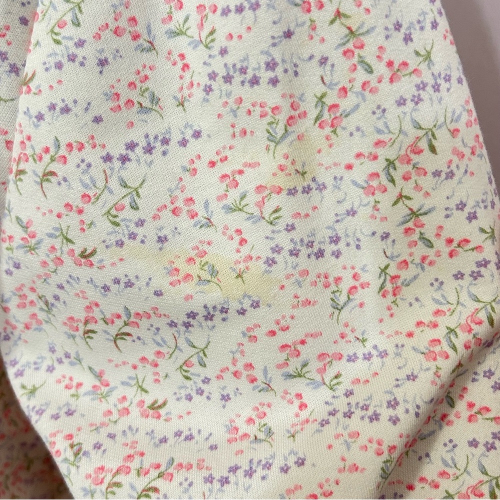 Miss Elaine Snap Front Floral Midi Robe XL - Picture 5 of 8